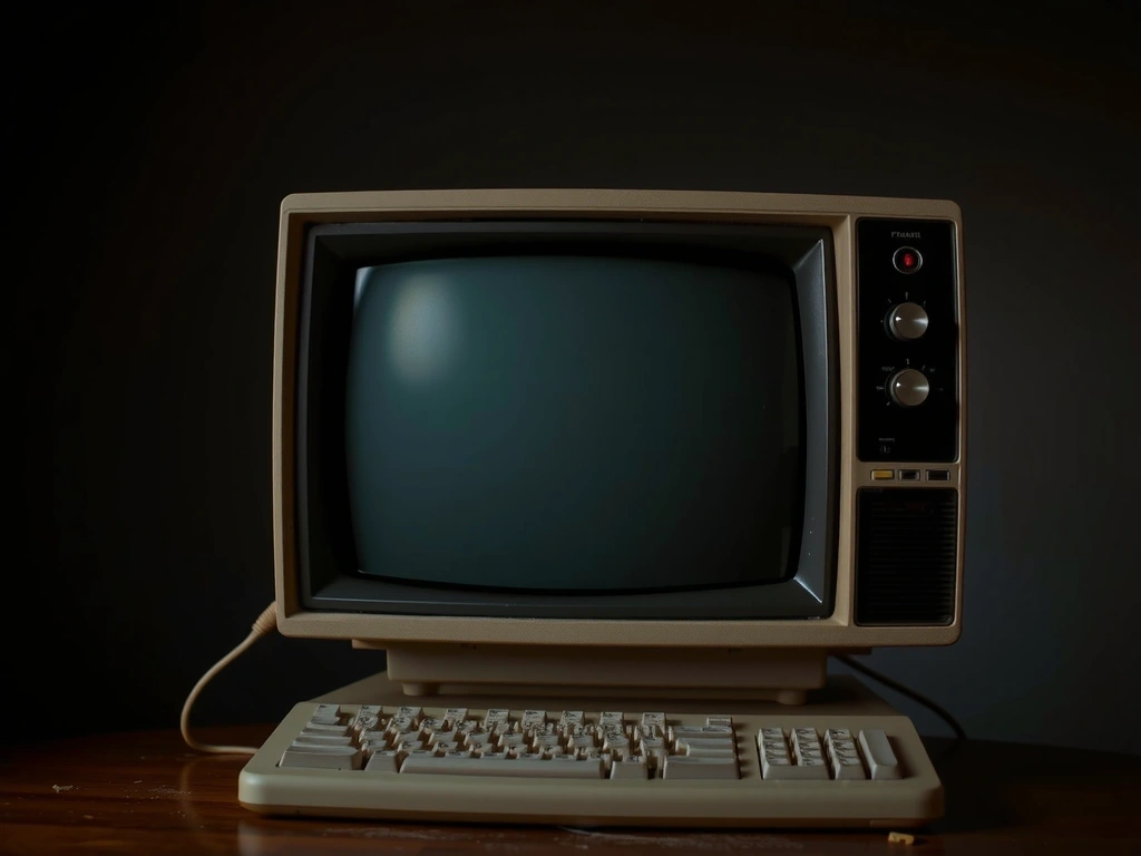 Retro computing aesthetic